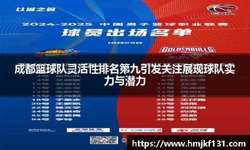 成都篮球队灵活性排名第九引发关注展现球队实力与潜力